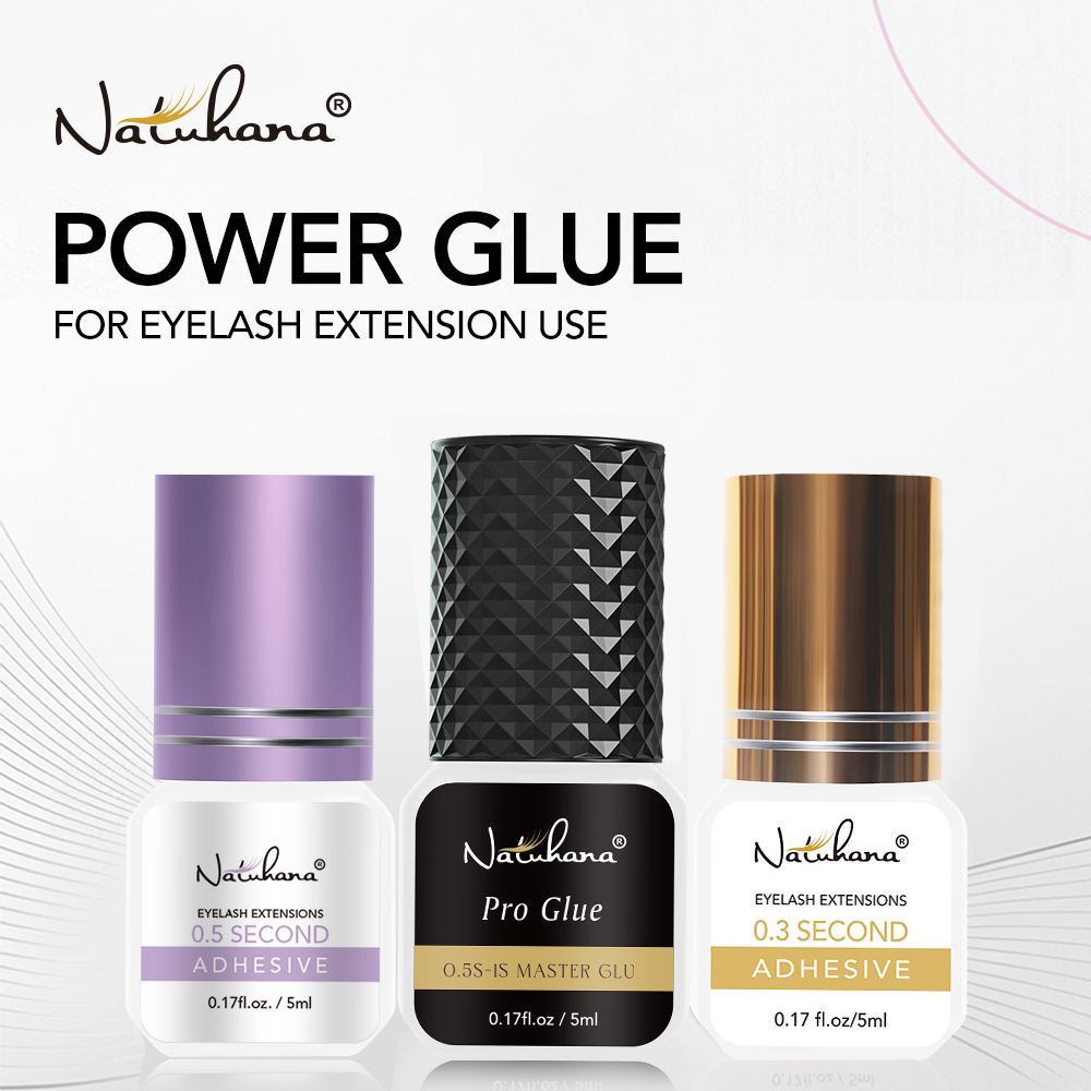 Eyelash Extension Uv Glue - NATUHANA 5ml Professional Eyelash Extension Glue