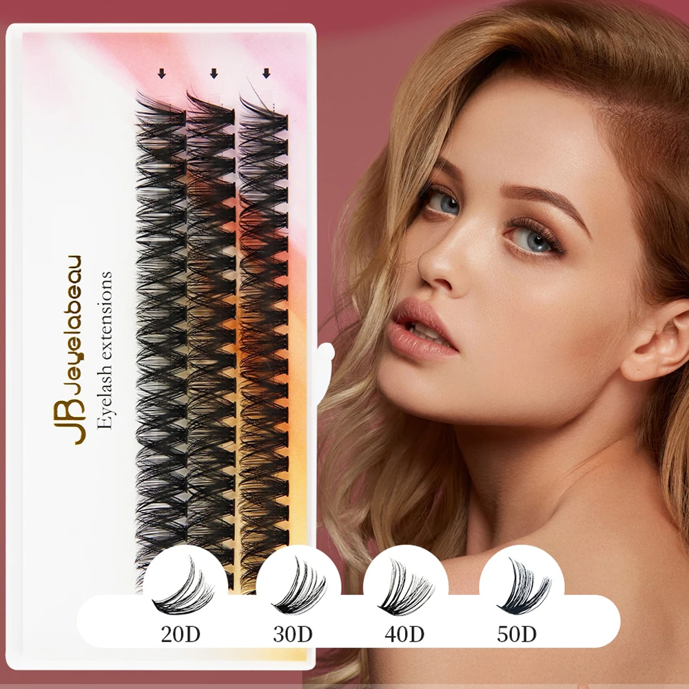 Eyelash Extension Logo Design - DIY Cluster Lashes 20/30/40/50/60D/80D Customize Eyelashes