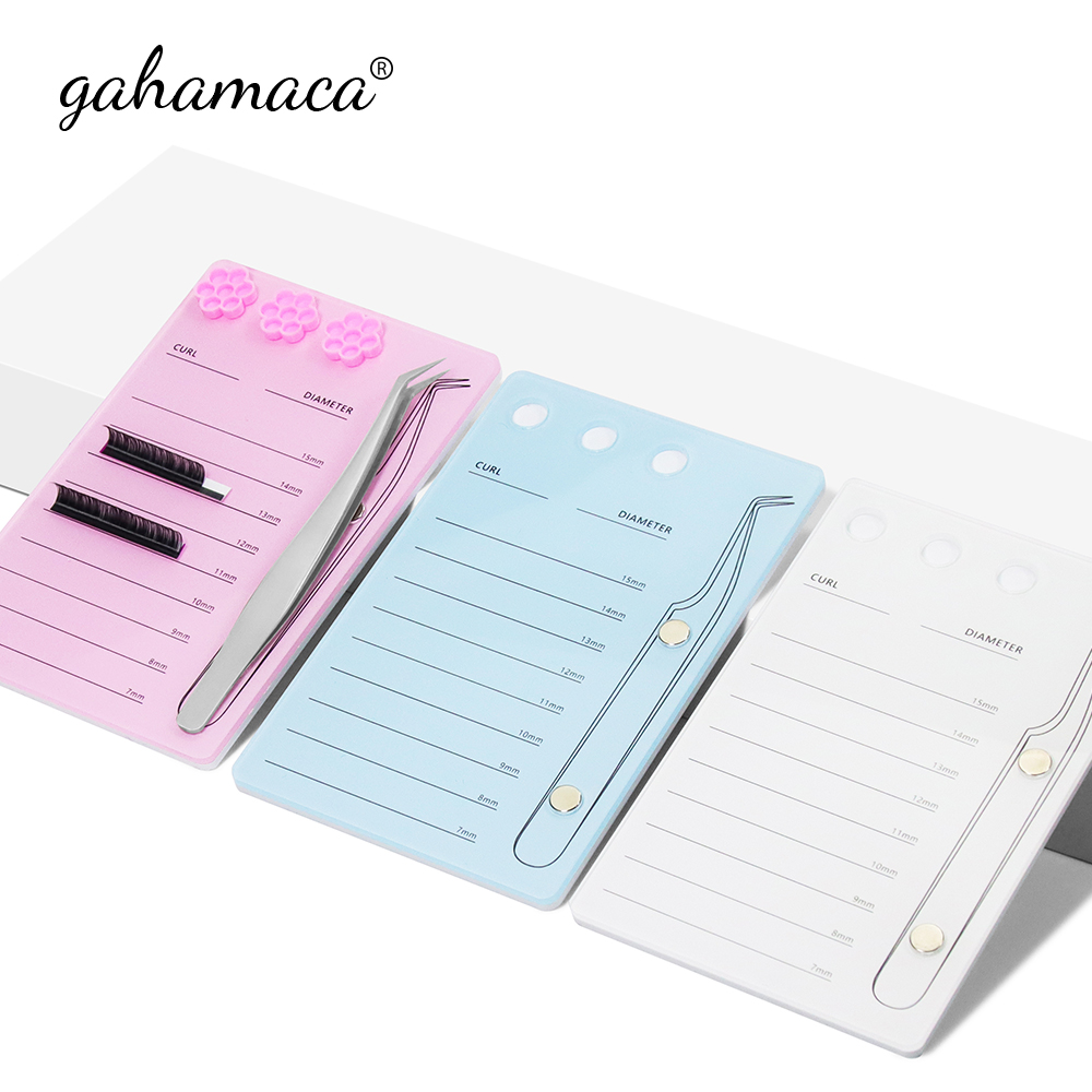 Eyelash Extension Repair - GAHAMACA Acrylic Lashes Holder Pad Individual