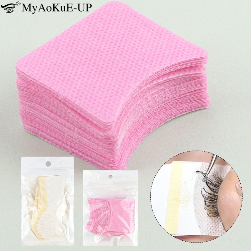 Eyelash Extension Repair - 40pcs Eyelash Extension Remover Cotton Pad