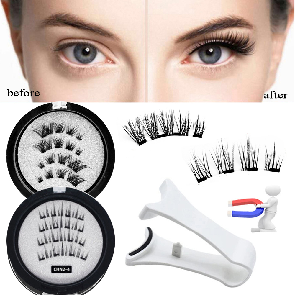 Lash Adhesive Glue - Glue-free Magnetic Eyelashes 3D Natural Effect