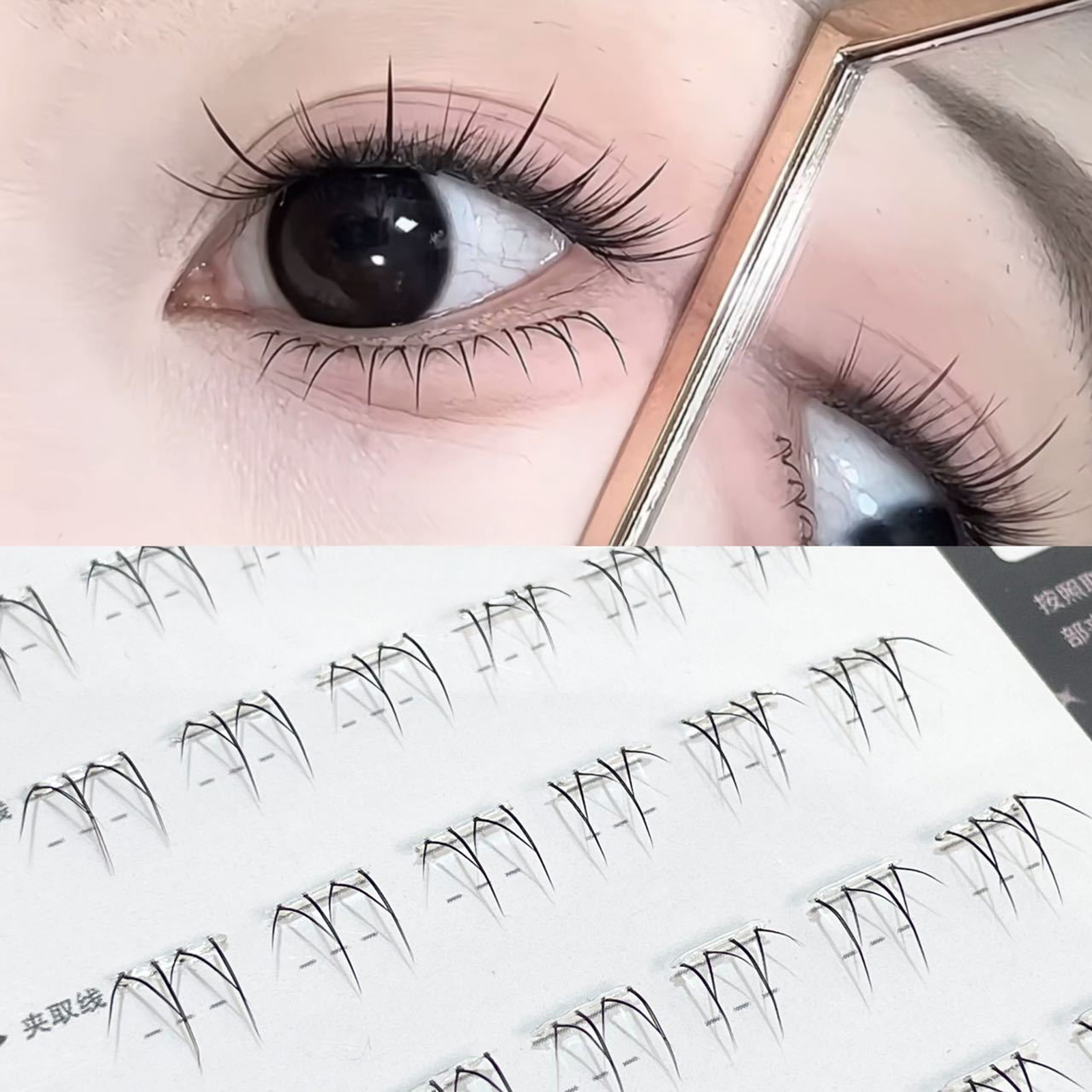 No Glue False eyelash Extensti - Lash Adhesive Glue のレビューと価格