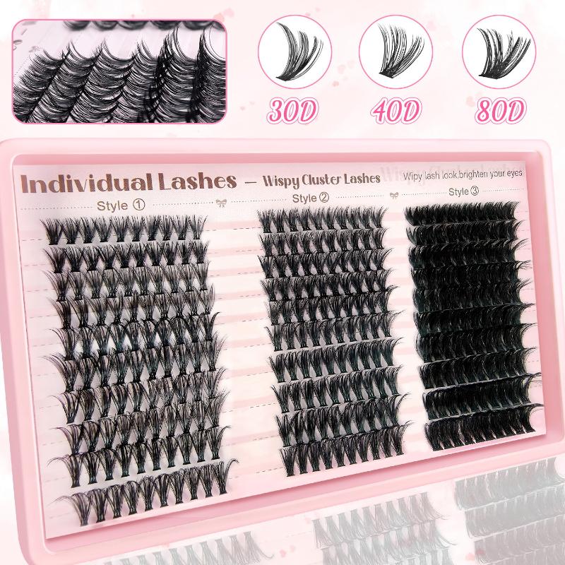 30/40/80D Volume Eyelash Clust - Eyelash Extension Volume のレビューと価格