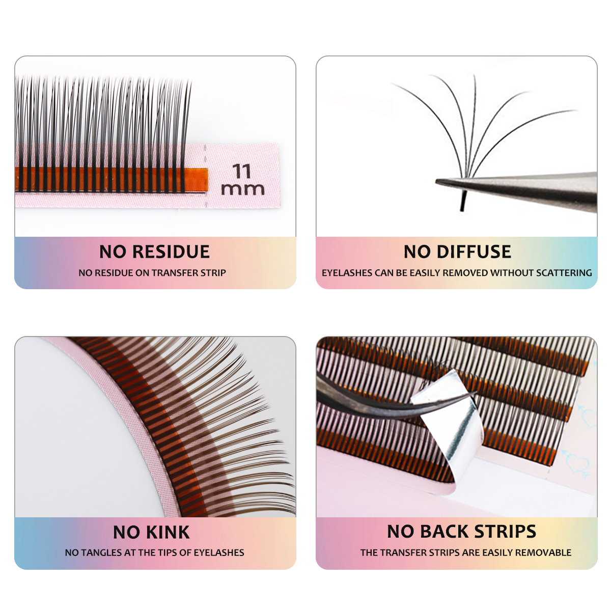 AGUUD 5D Flora Eyelash Extensi - Eyelash Extension Anime のレビューと価格