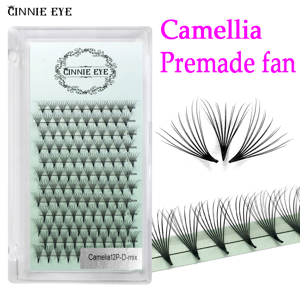 New Camellia Premade Volume Fa - Eyelash Extension Volume Cat Eye のレビューと価格