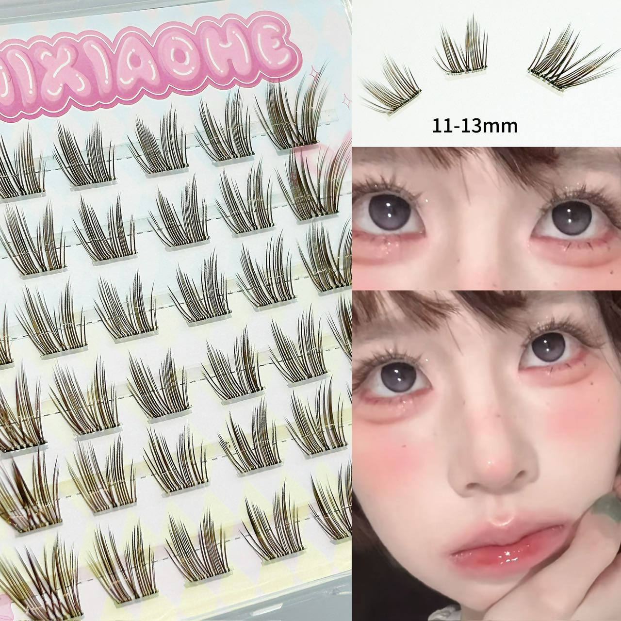 Mixiaohe Black Brown Glue-Free - Lash Adhesive Glue のレビューと価格