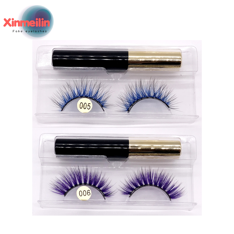 3D Colored Magnetic Eyelashes  - Eyelash Extension Eyeliner のレビューと価格