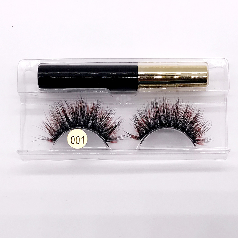 3D Colored Magnetic Eyelashes  - Eyelash Extension Eyeliner のレビューと価格