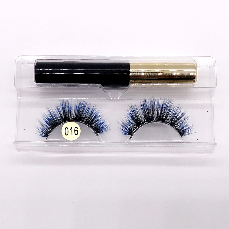 3D Colored Magnetic Eyelashes  - Eyelash Extension Eyeliner のレビューと価格