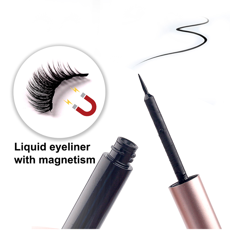 3D Colored Magnetic Eyelashes  - Eyelash Extension Eyeliner のレビューと価格