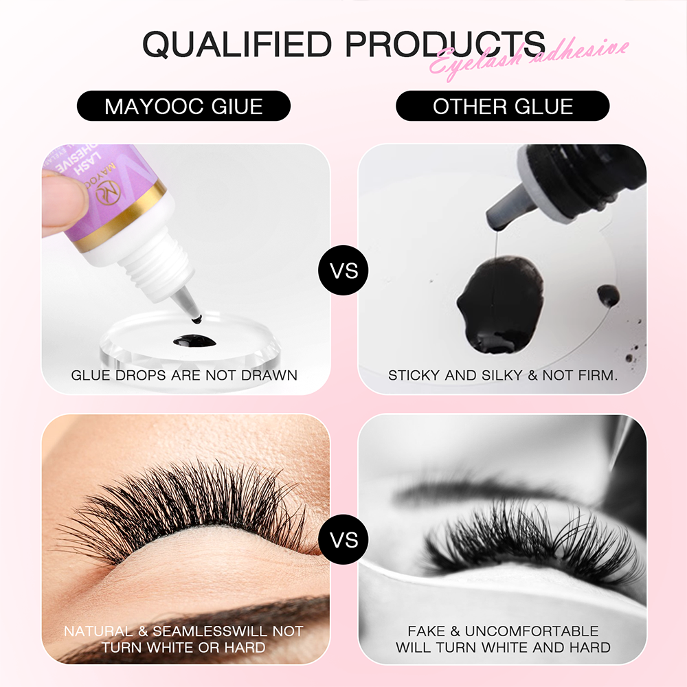 MAYOOC 0.3 Sec Eyelash Extensi - Eyelash Extension Uv Glue のレビューと価格