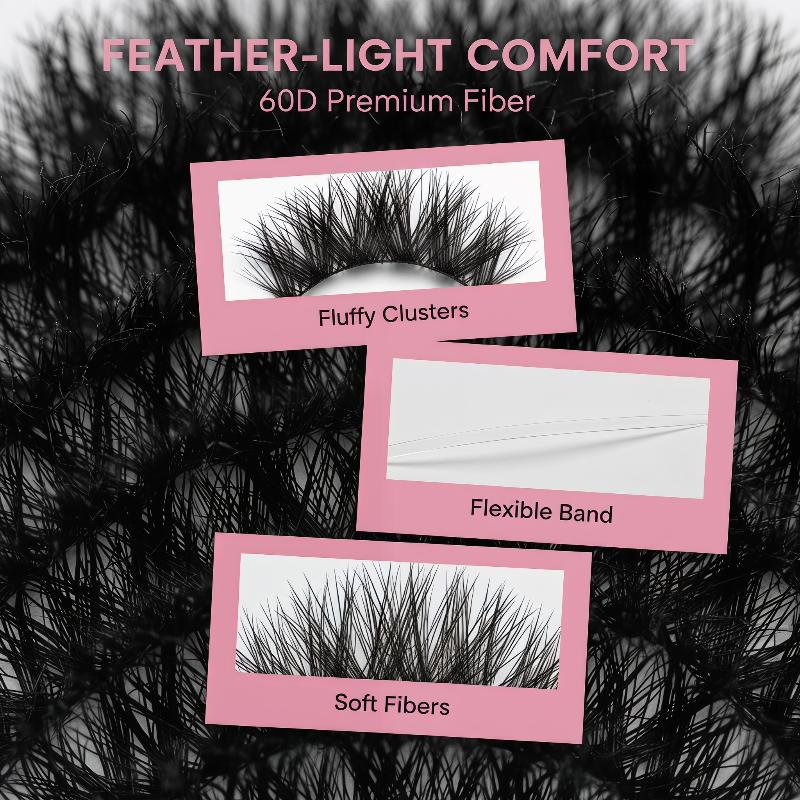1 Set DIY Individual Eyelashes - Eyelash Extension Volume のレビューと価格