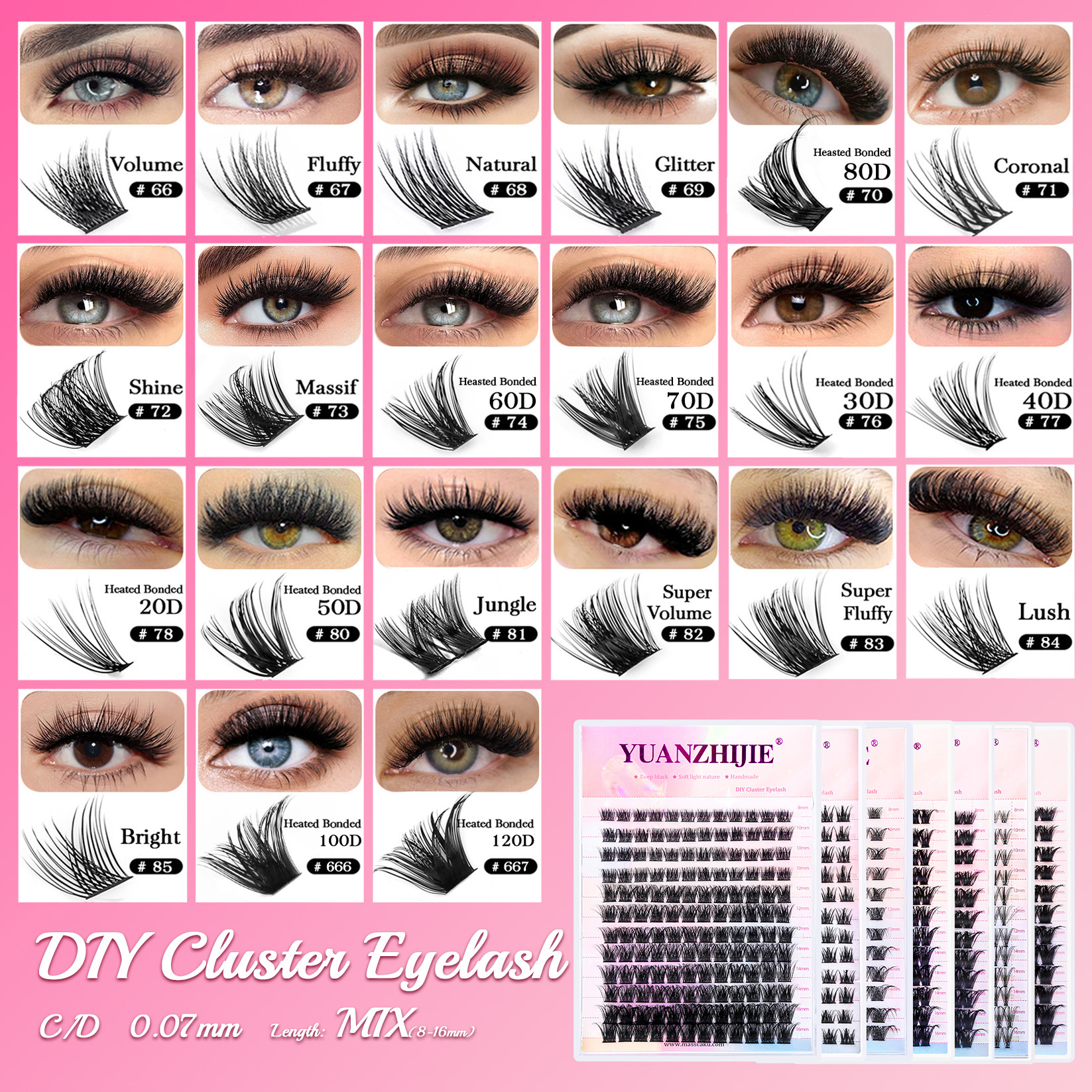 Super Cheap MASSCAKU Segemente - Eyelash Extension Anime のレビューと価格