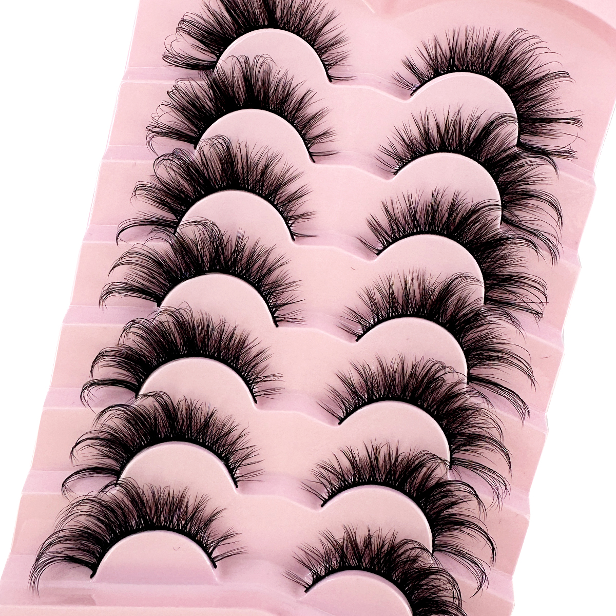 AMSDCN 5D Fluffy Volume Lashes - Eyelash Extension Volume Cat Eye のレビューと価格
