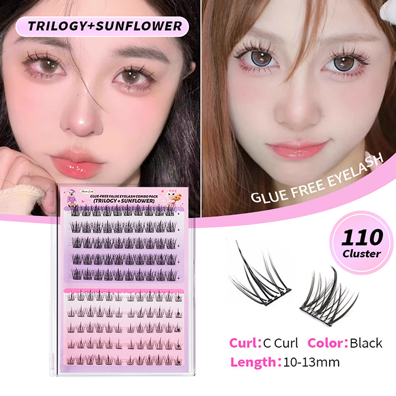 100-160Cluster Eyelash Extensi - Eyelash Extension No 10 のレビューと価格