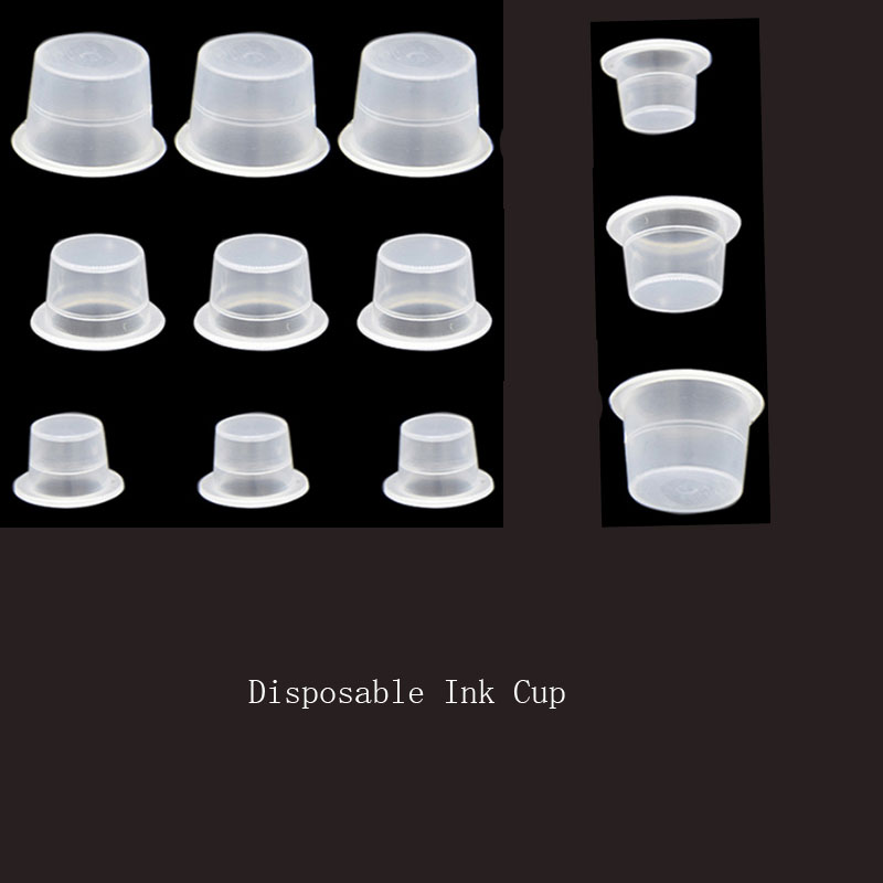 Disposable Tattoo Ink Cups Sma - Eyelash Extension Permanent のレビューと価格
