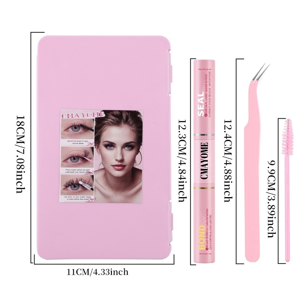 Bond and Seal False Eyelashes  - Eyelash Extension Volume のレビューと価格
