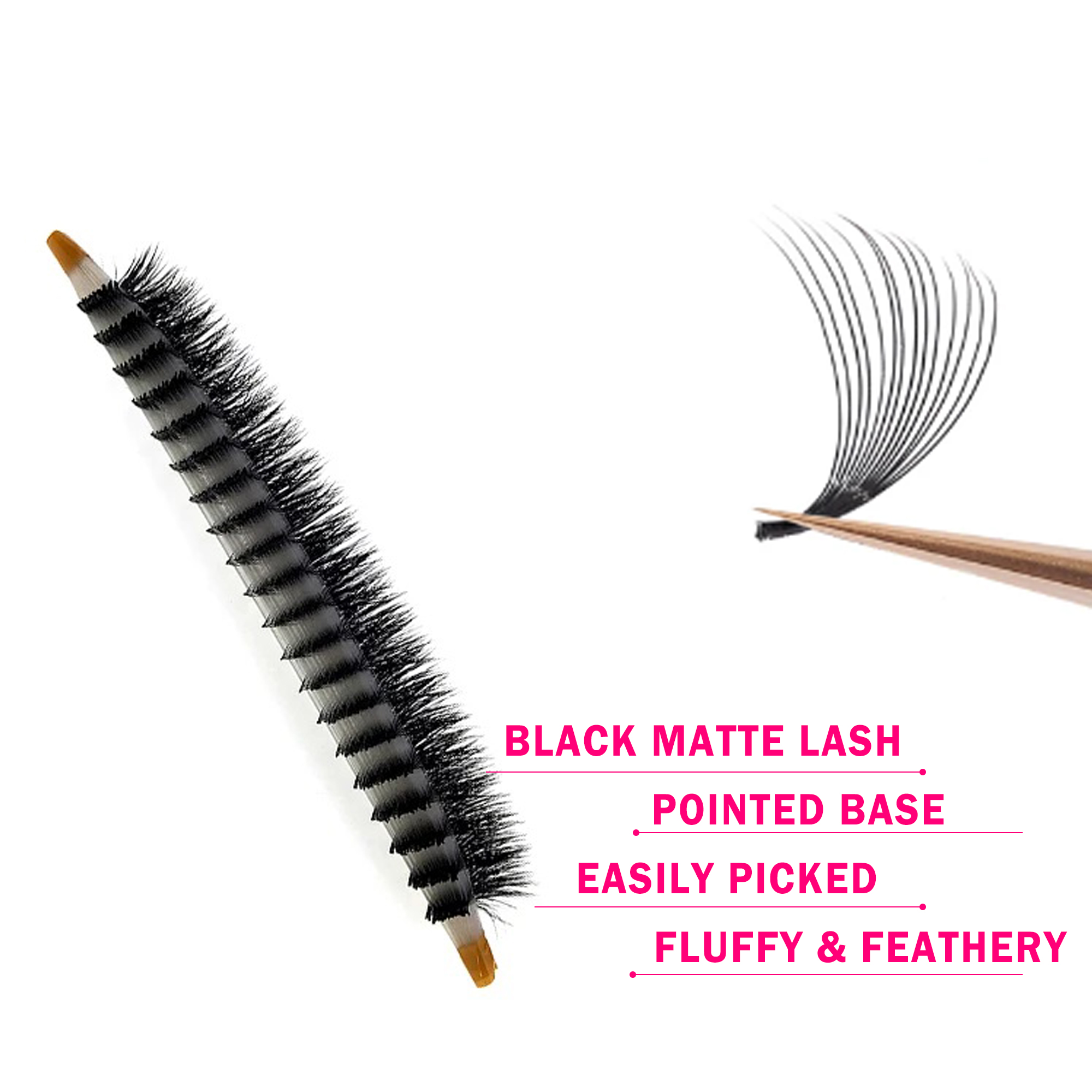 CoMango 600Fans Premade Volume - Eyelash Extension Volume Cat Eye のレビューと価格