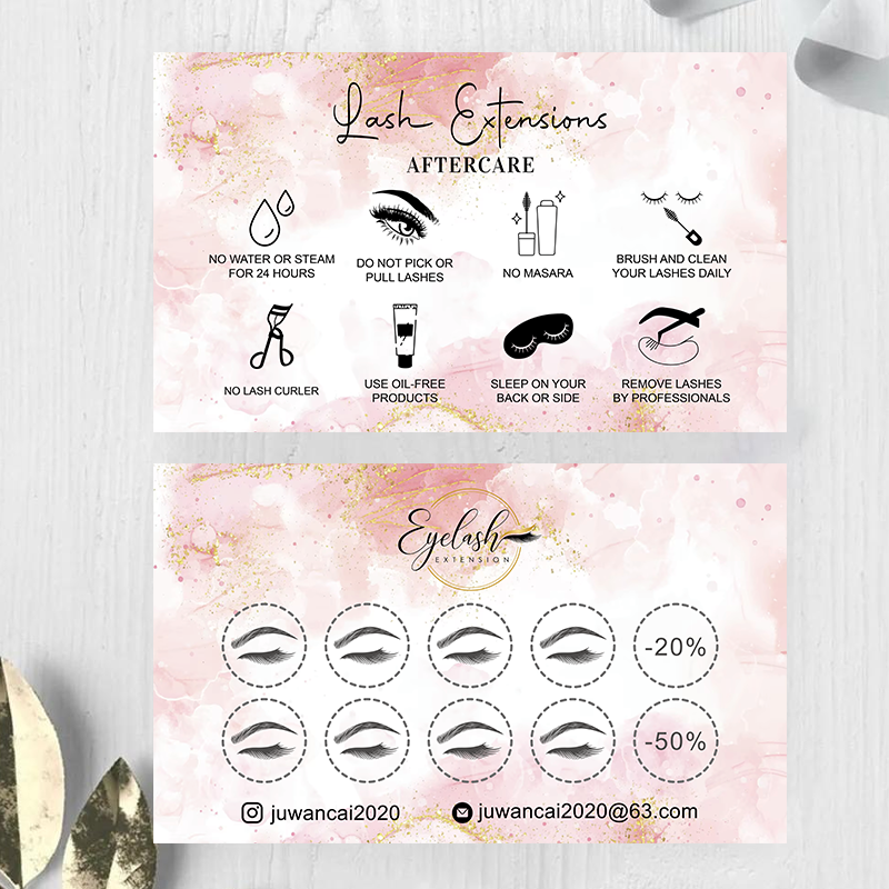 Custom Lash Extensions instruc - Eyelash Extension Logo Design のレビューと価格