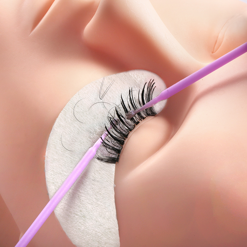 50/100PCS Disposable Micro Bru - Eyelash Extension Eyeliner のレビューと価格