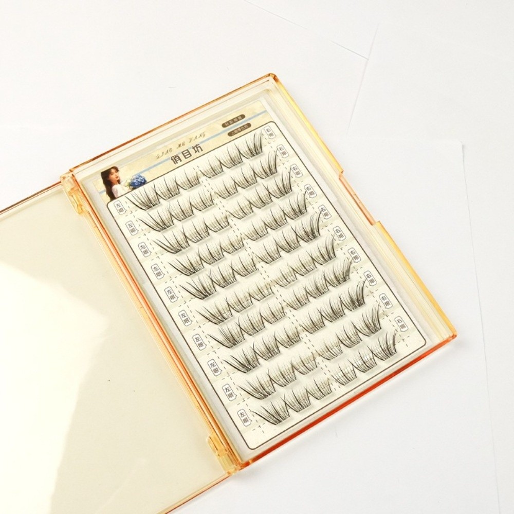 Mocha Brown Self Adhesive Fals - Eyelash Extension No 10 のレビューと価格