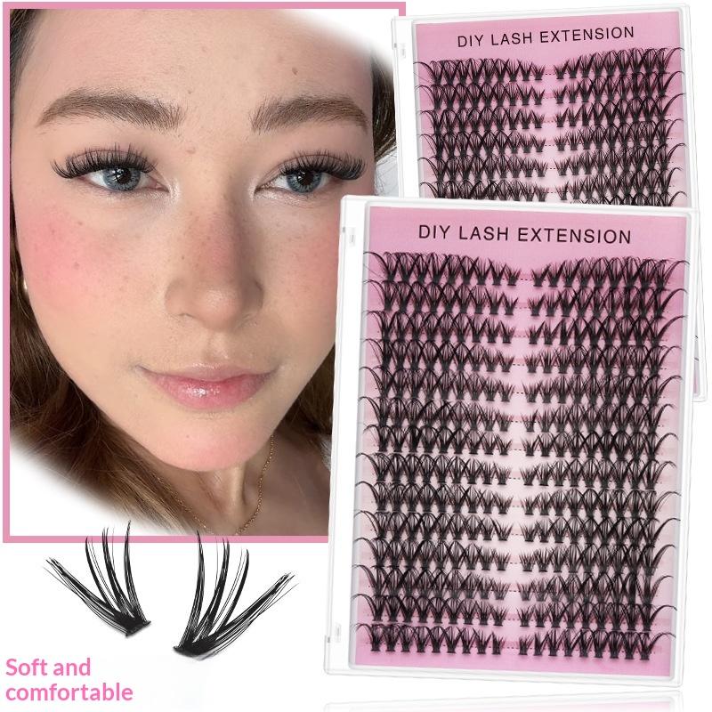 14 Rows Cluster Eyelash Extens - Eyelash Extension Volume のレビューと価格