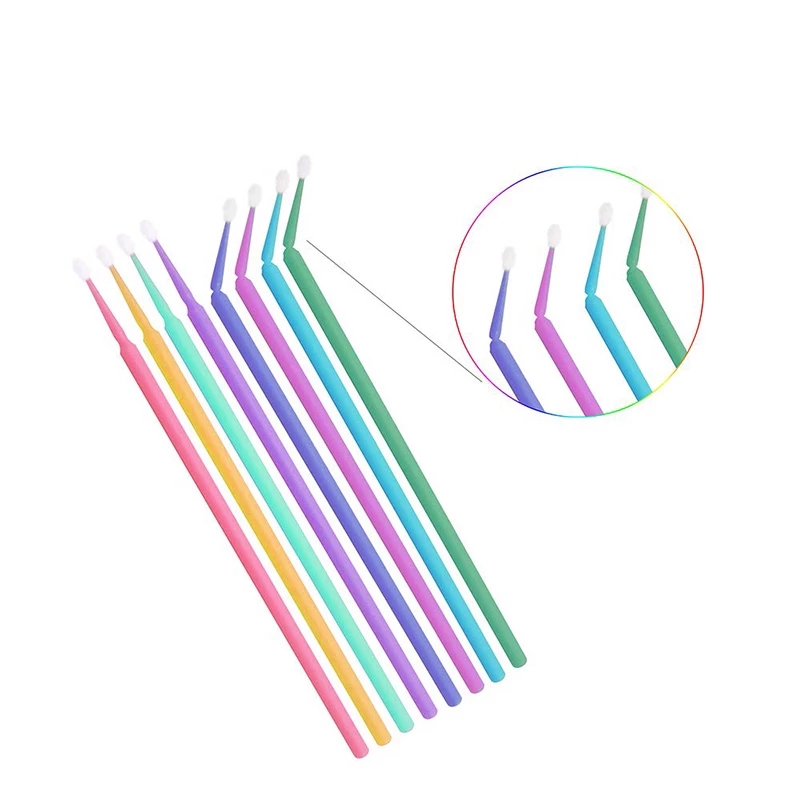 100pcs Micro make up brushes E - Eyelash Extension Eyeliner のレビューと価格