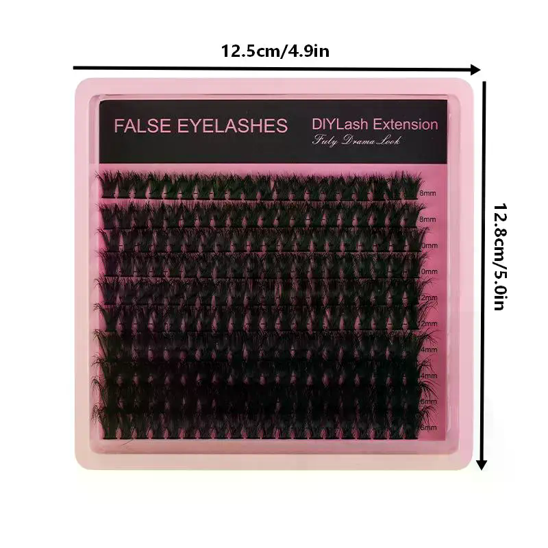 8 to 16mm D Curl Fluffy Lash C - Eyelash Extension Volume のレビューと価格