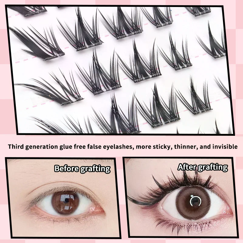 Voluminous No Need Glue Self-a - Lash Adhesive Glue のレビューと価格