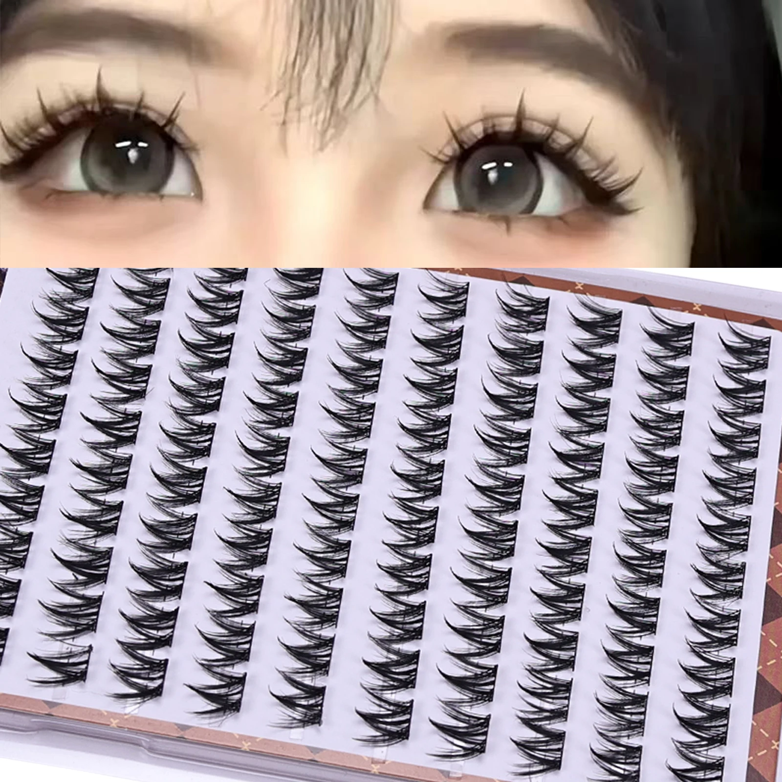 Glue-free Thick Natural Curlin - Eyelash Extension Uv Glue のレビューと価格