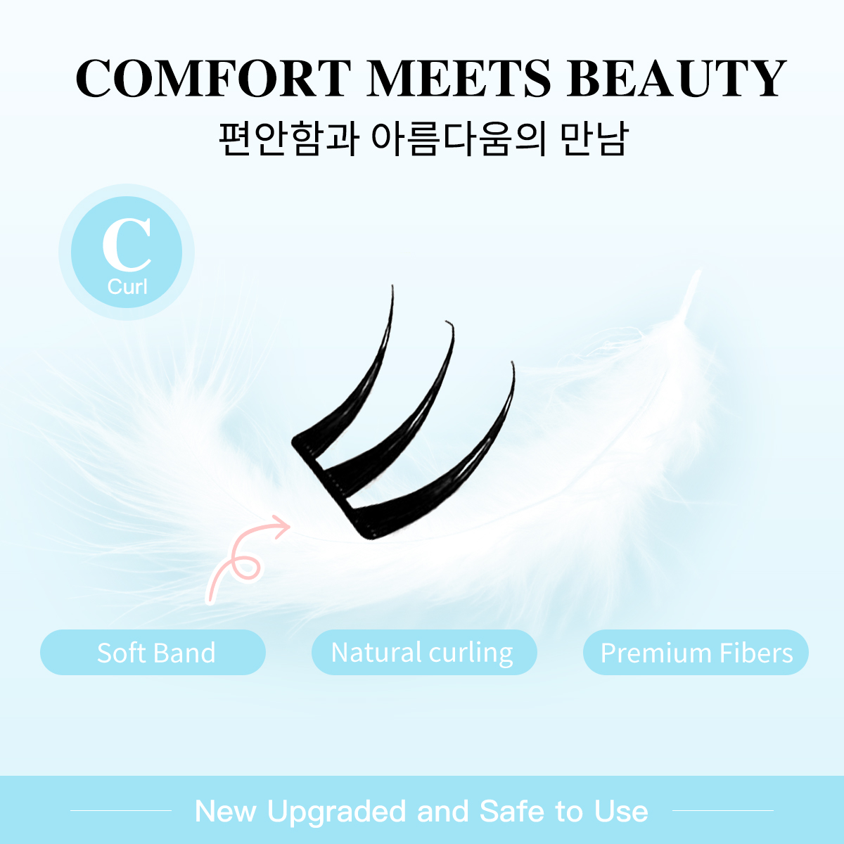 48 Cluster No Glue Fairy False - Eyelash Extension No 10 のレビューと価格