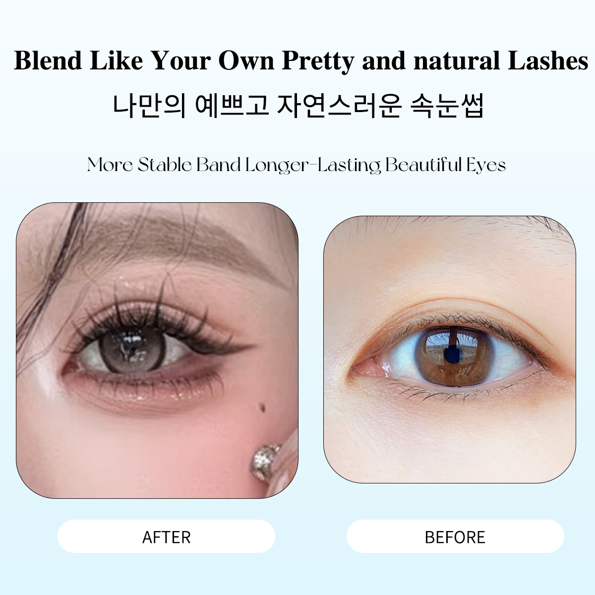 48 Cluster No Glue Fairy False - Eyelash Extension No 10 のレビューと価格