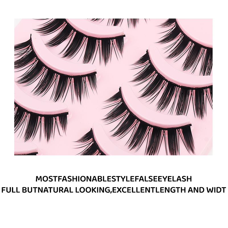 DINGSEN 5 Pairs Manga Lashes E - Eyelash Extension Anime のレビューと価格