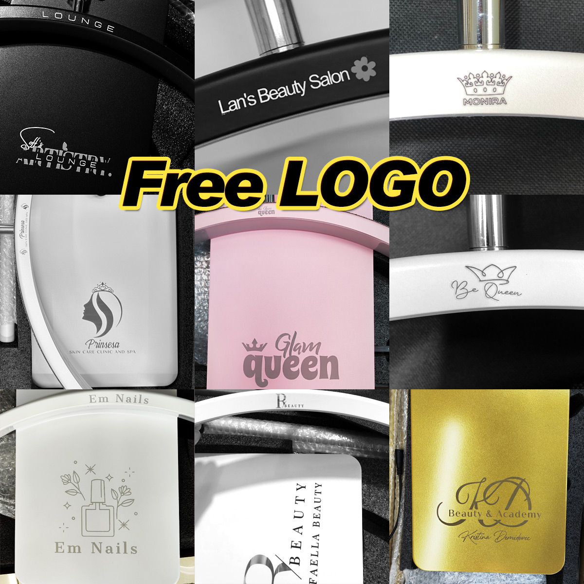 Free LOGO Half Moon Light Lash - Eyelash Extension No 10 のレビューと価格