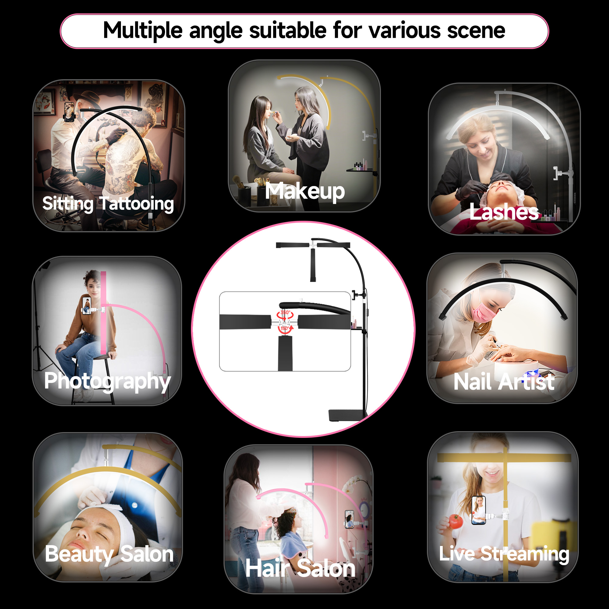 Free LOGO Half Moon Light Lash - Eyelash Extension No 10 のレビューと価格