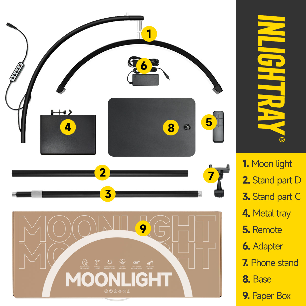 Free LOGO Half Moon Light Lash - Eyelash Extension No 10 のレビューと価格