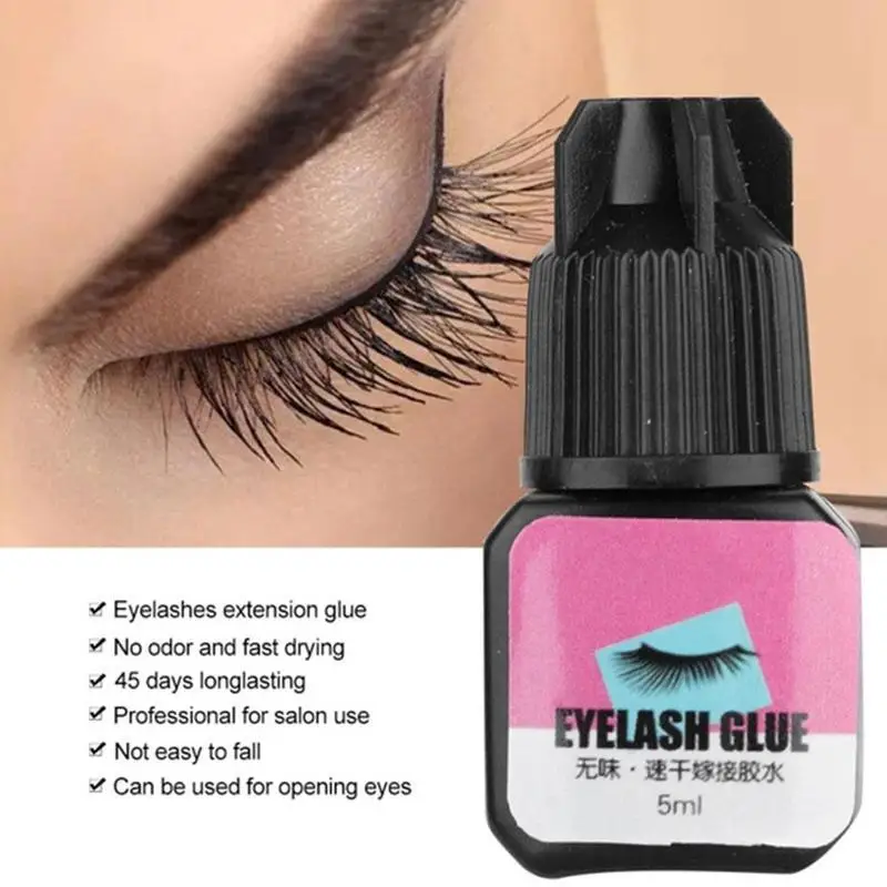 Black Eyelash Extension Glue W - Eyelash Extension Permanent のレビューと価格