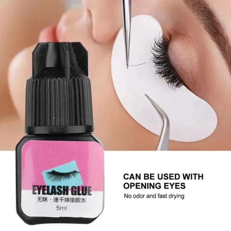 Black Eyelash Extension Glue W - Eyelash Extension Permanent のレビューと価格