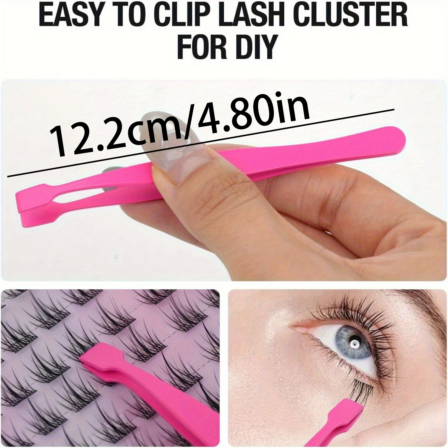 10pcs Professional Lash Tweeze - Eyelash Extension Volume のレビューと価格