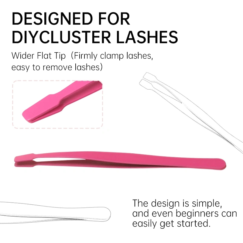 10pcs Professional Lash Tweeze - Eyelash Extension Volume のレビューと価格