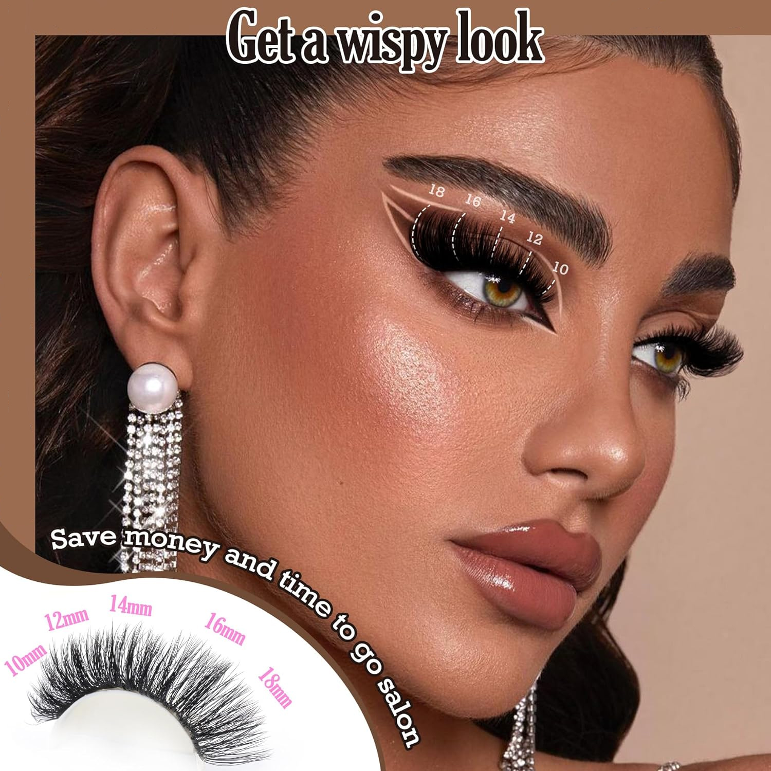 Fluffy Thick Lash Clusters DIY - Eyelash Extension Anime のレビューと価格