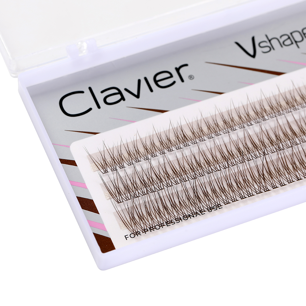 Clavier Brown Vshape Light Clu - Eyelash Extension Anime のレビューと価格