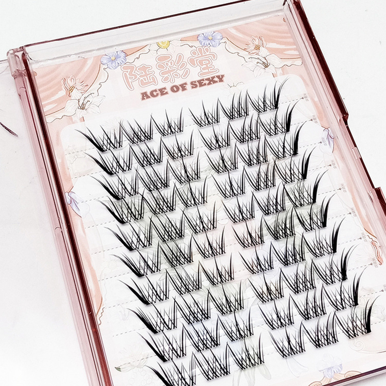 Fox-eye Fairy False Eyelashes  - Eyelash Extension Volume Cat Eye のレビューと価格