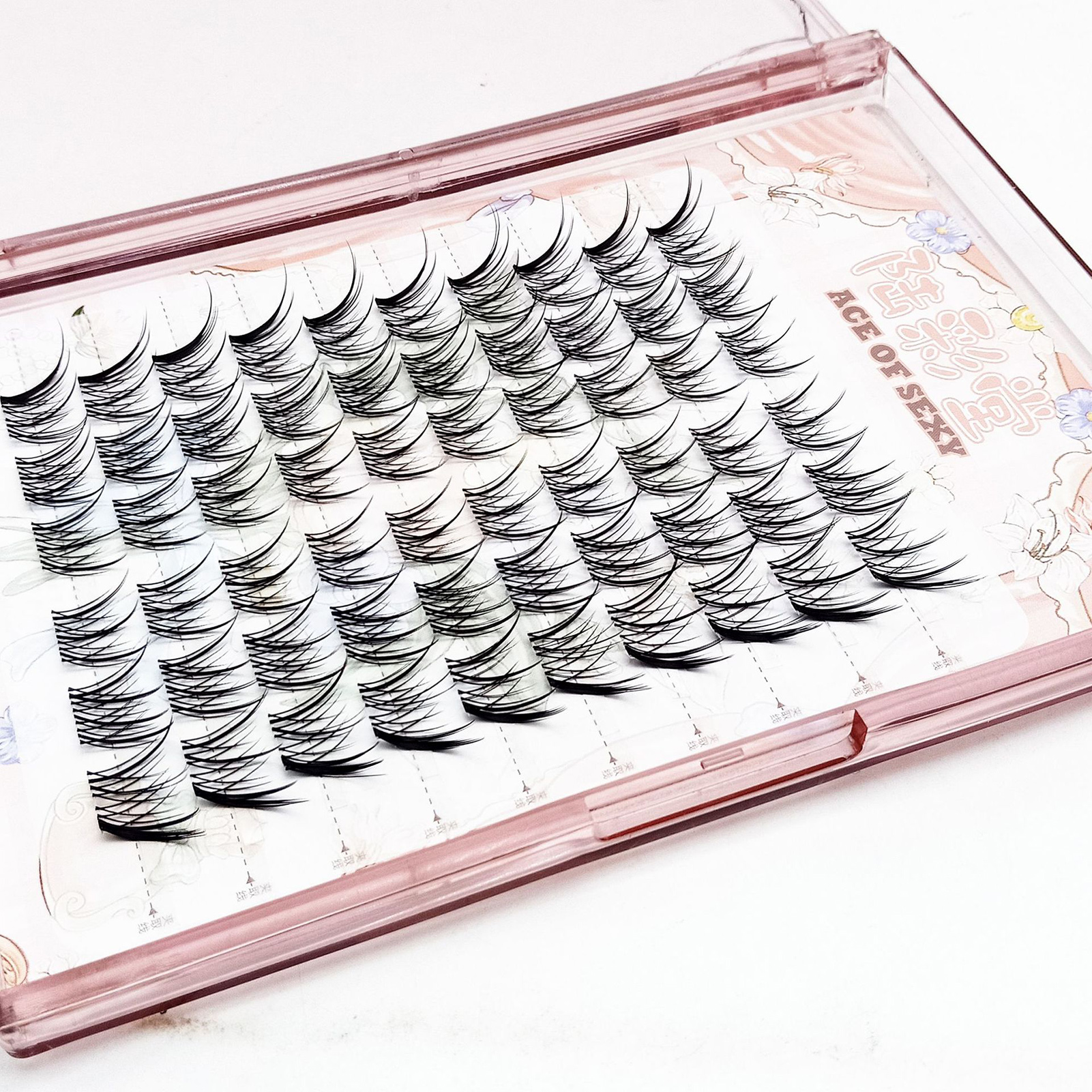 Fox-eye Fairy False Eyelashes  - Eyelash Extension Volume Cat Eye のレビューと価格