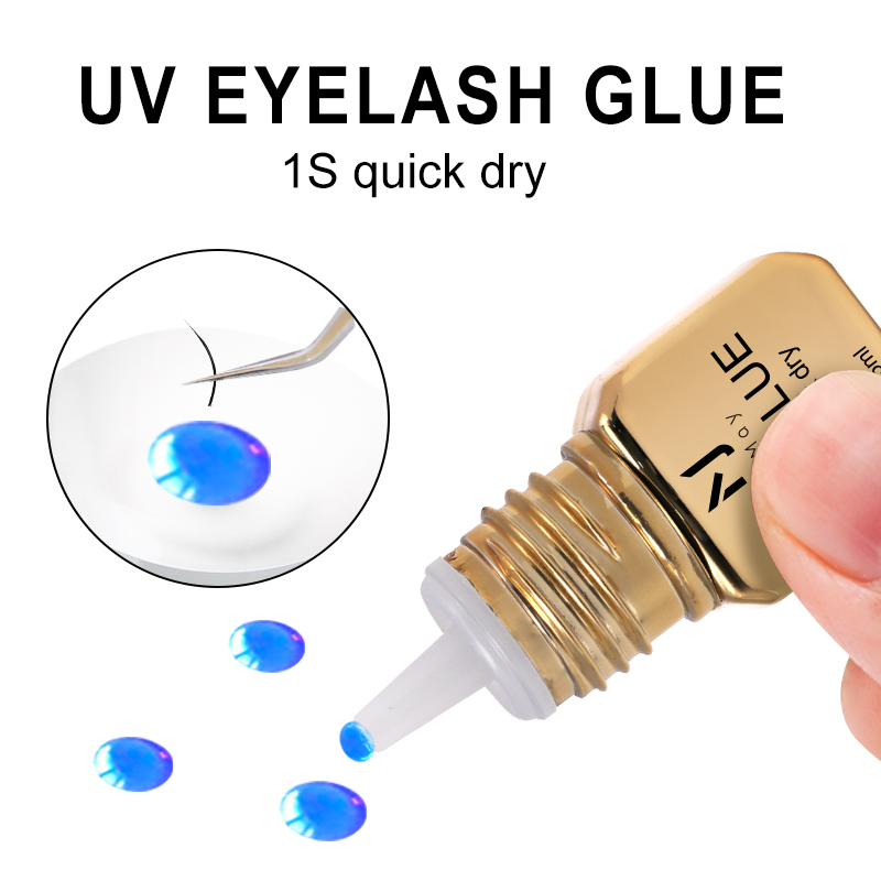 JOMAY 5ML UV Lash Glue For Eye - Eyelash Extension Uv Glue のレビューと価格