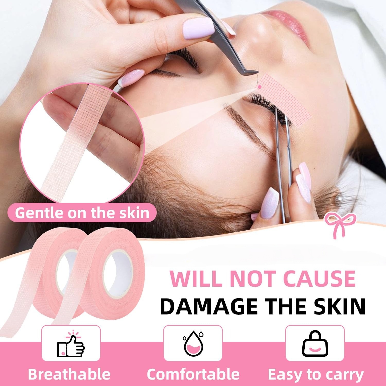 Pink Disposable Eye Protector  - Eyelash Extension Eyeliner のレビューと価格