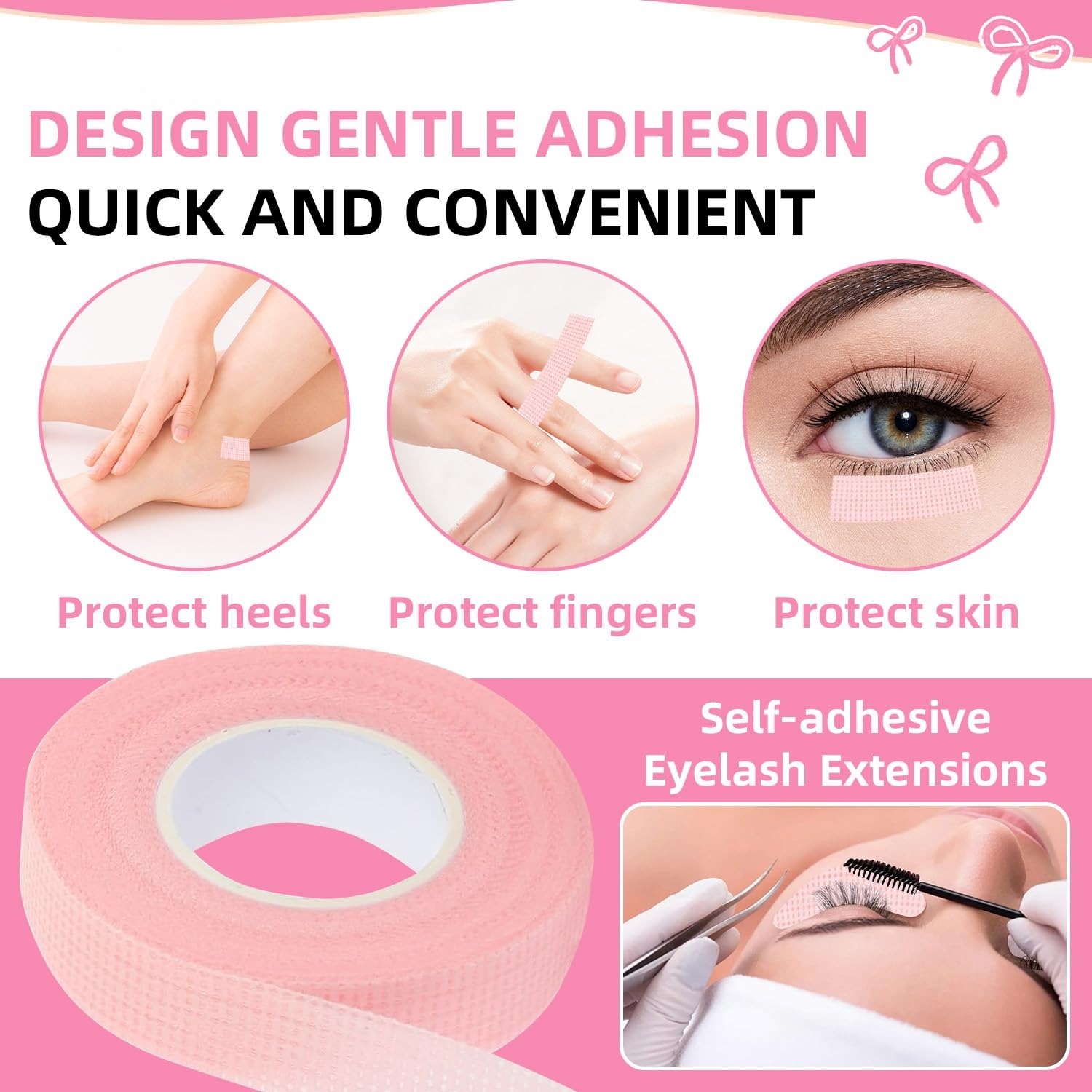 Pink Disposable Eye Protector  - Eyelash Extension Eyeliner のレビューと価格