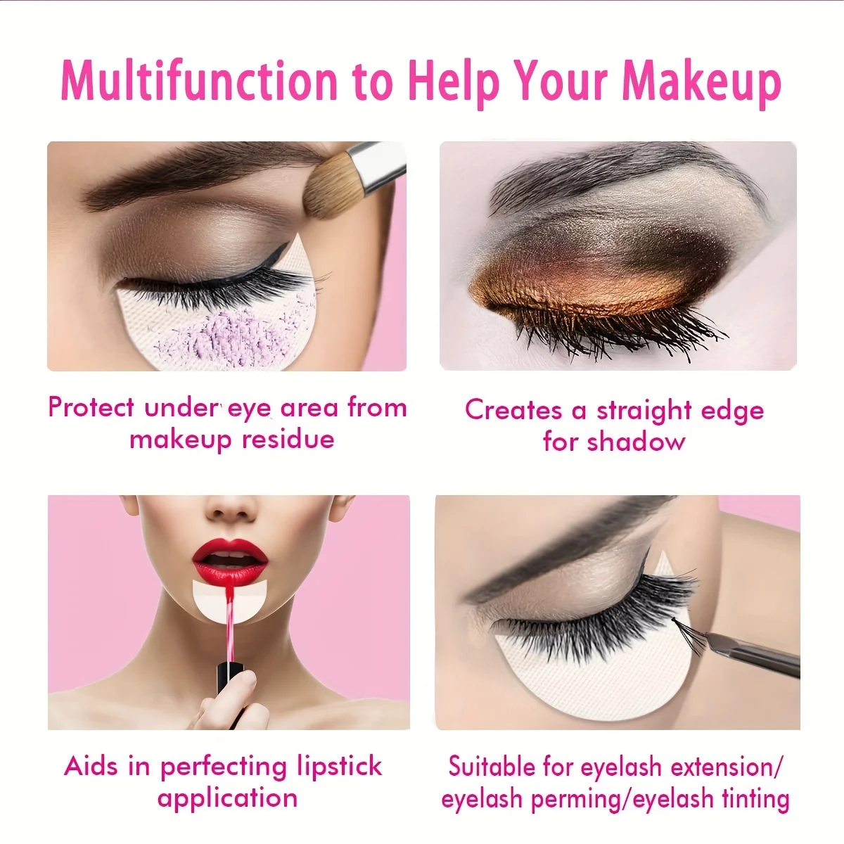 10/20Pc Eyeshadow Shields Gel  - Eyelash Extension Eyeliner のレビューと価格