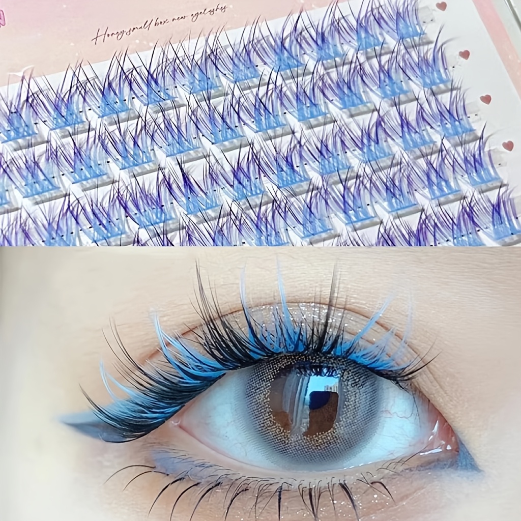 Mixiaohe Colorful Eyelashes 60 - Eyelash Extension Anime のレビューと価格