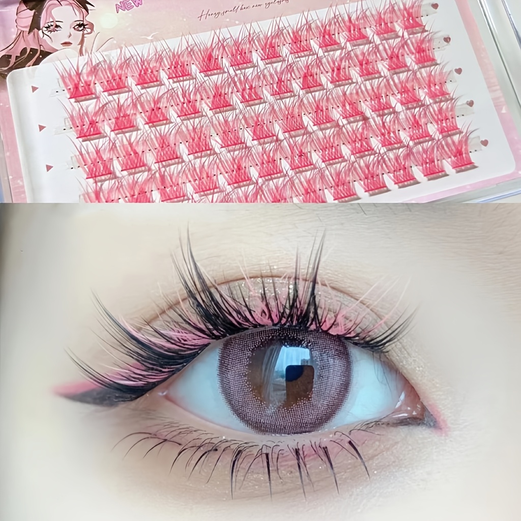 Mixiaohe Colorful Eyelashes 60 - Eyelash Extension Anime のレビューと価格